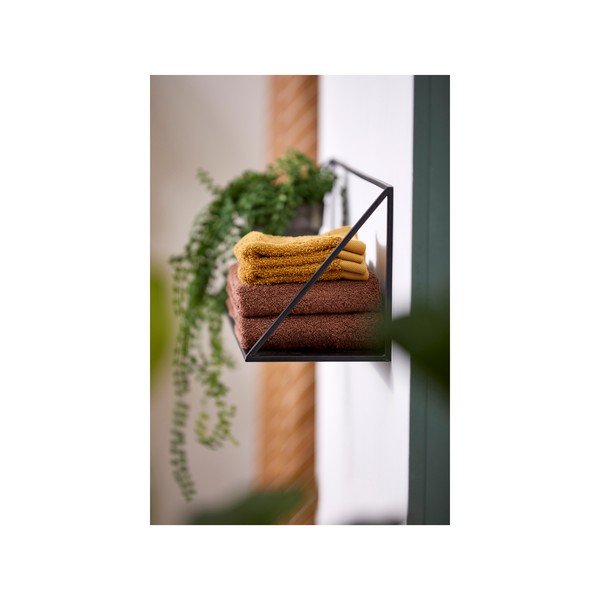 Červenohnědý ručník z froté bavlny Södahl Wood, 30 x 30 cm-image-4