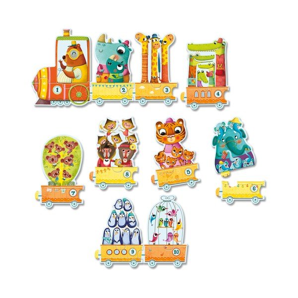 Laste puzzle Trio Counter - Djeco