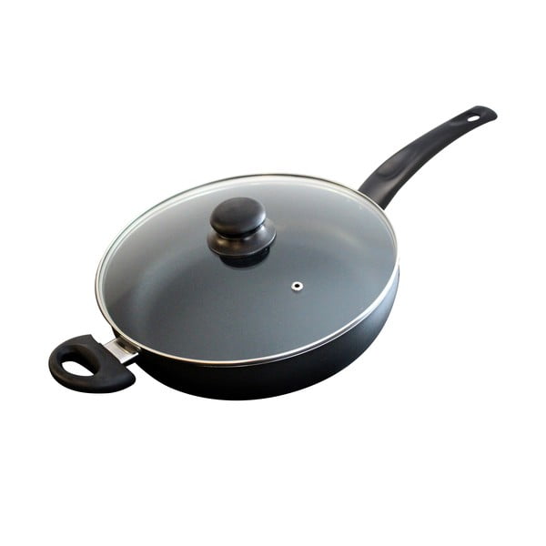 Alumiiniumist pann klaasist kaanega , ø 28 cm - ELO-image-2