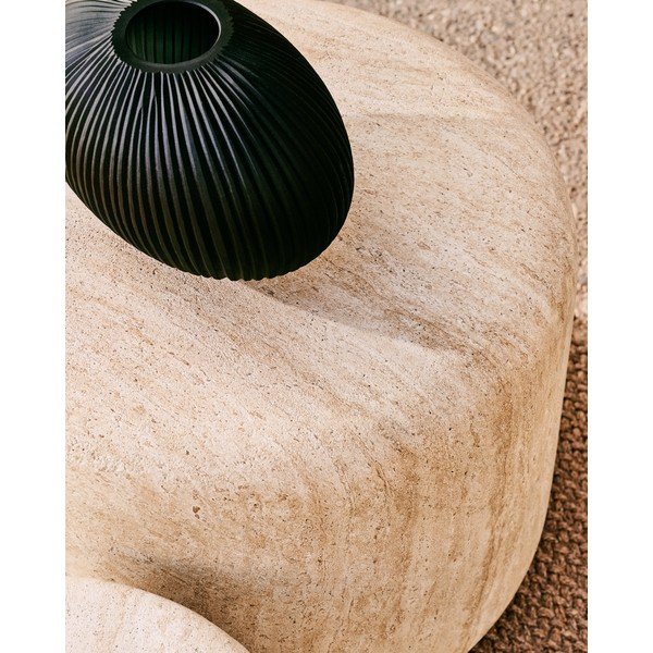 Betoonist ümmargune aialaud ø 60 cm Drasi - Kave Home-image-2