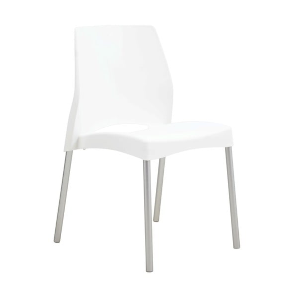Židle Breeze White, vhodná do interiéru i exteriéru