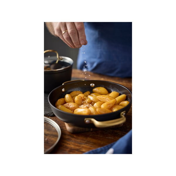 Induktsioonpliidile mittekleepuv alumiiniumist kaanega pott 2,6 l - Holm-image-4