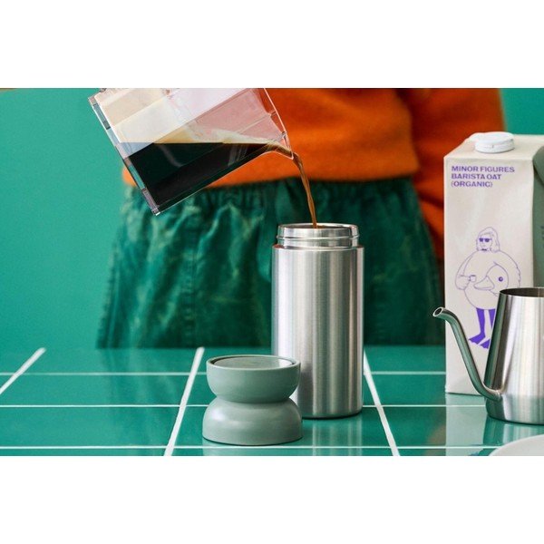 Roostevabast terasest termokruus hõbedases/salveirohelises värvitoonis 350 ml Ellipse - Mepal-image-1