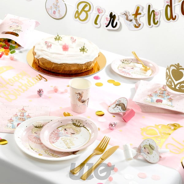 Salvrätikud komplektis 20 tk 33x33 cm Princess Horse - Homéa-image-1