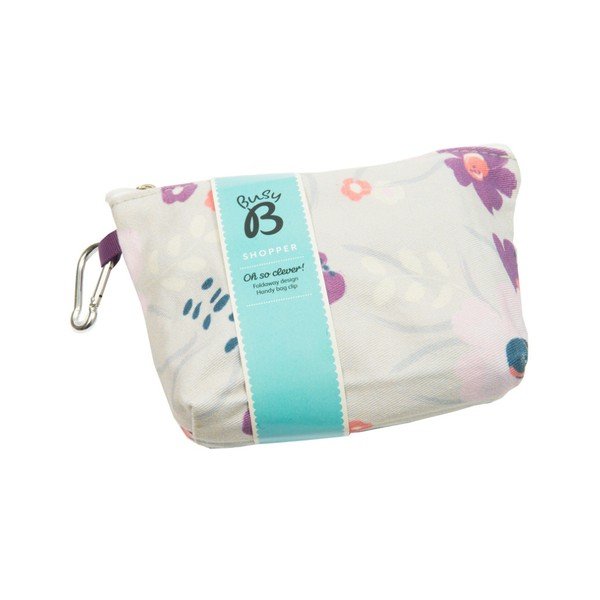 Světle fialová nákupní taška Busy B Floral Shopper-image-2