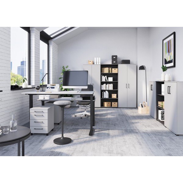 Reguleeritav töölaud 80x160 cm Agenda - Germania-image-1