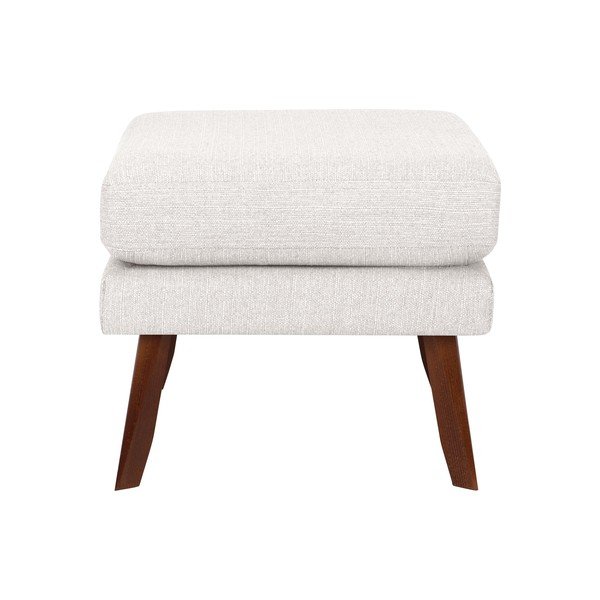 Krémově bílý taburet Mazzini Sofas Elena-image-1