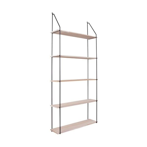 Mustast täispuidust riiul pavlovnia Eindhoven - House Nordic-image-1