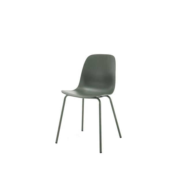 Roheline plastist söögitool Whitby - Unique Furniture