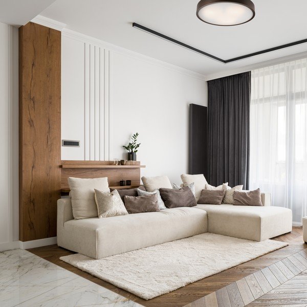 Tumepruun laevalgusti klaasist varjuga ø 47 cm Eveline – LAMKUR-image-2