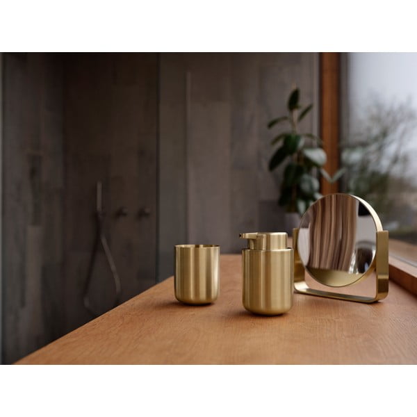 Messingivärvi roostevabast terasest seebidosaator 250 ml Ume Brass - Zone-image-1