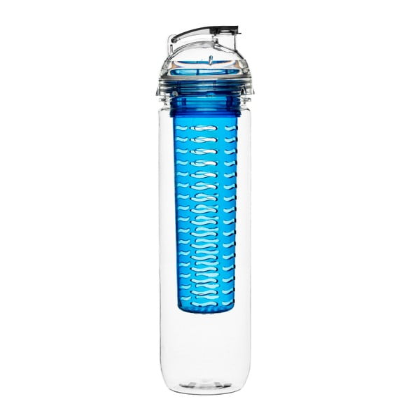 Modrá lahev s difuzérem Sagaform Fresh, 800 ml