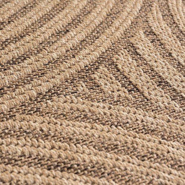 Pruun ümmargune sise- ja õuevaip ø 80 cm Timber 1401 - Ayyildiz Carpets-image-2