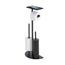 Must terasest WC-paberi hoidja koos harjaga Cosenza - Wenko