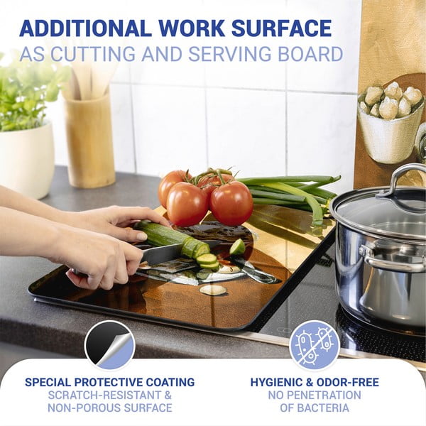 Klaasist pliidikatte komplekt 2 tk Coffee - Wenko-image-4