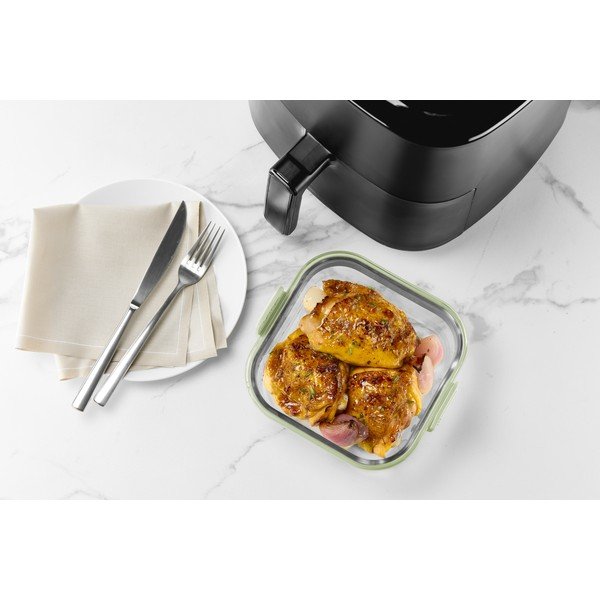 Klaasist küpsetusvorm 18,5x17,5 cm - Lékué-image-4