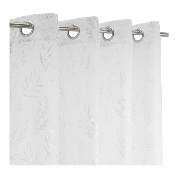 Valge-hõbedane kardin 140x260 cm Buds - Casa Selección-image-2