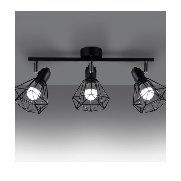 Must laevalgusti ø 10 cm Varpu - Sollux-image-1