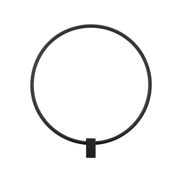 Matt must alumiiniumist hämardatav LED-seinavalgusti Cercio - Nova Luce