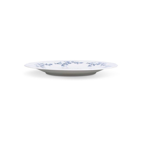 Valge/sinine portselanist serveerimistaldrik ø 32 cm Retro - BonBistro-image-4