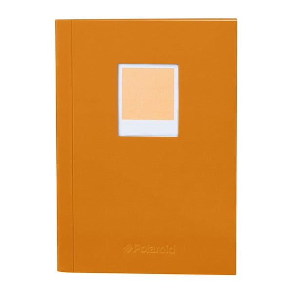 Oranžový zápisník Polaroid Flexi