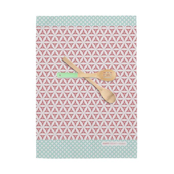 Komplekt 2 puuvillast köögirätikut, 70 x 50 cm Floral Branch - Happy Friday Basic-image-3