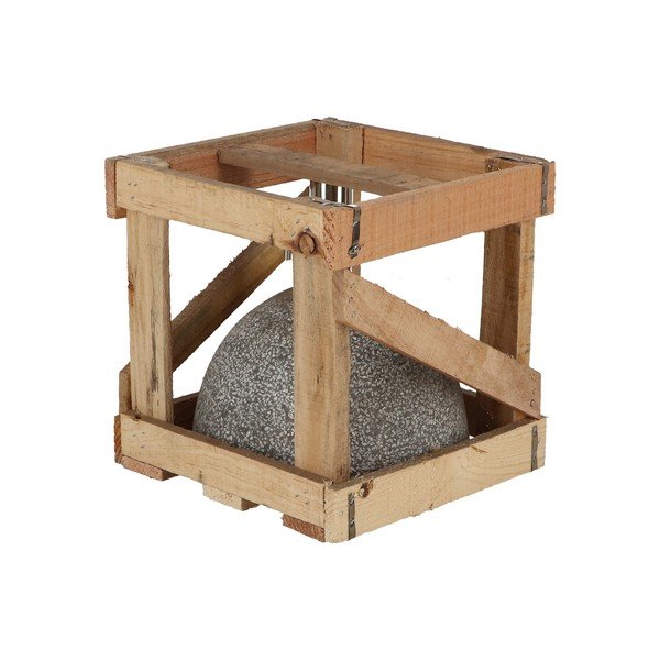 Šedý granitový stojan na slunečník, váha 11,5 kg-image-1
