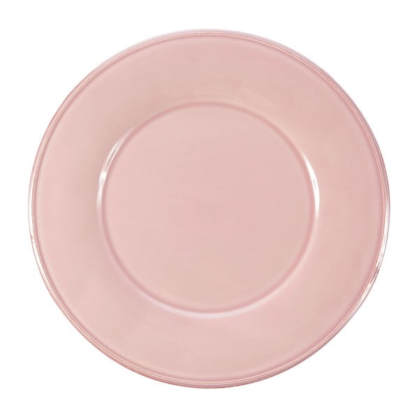 Růžový kameninový dezertní talíř Côté Table Constance, ⌀ 23,5 cm