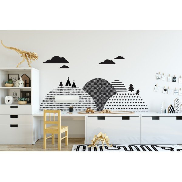 Seinakleebis Scandi, 155 x 50 cm Mountains - Dekornik-image-1