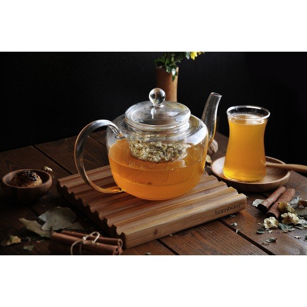 Klaasist teekann Folium, 800 ml - Bambum-image-2