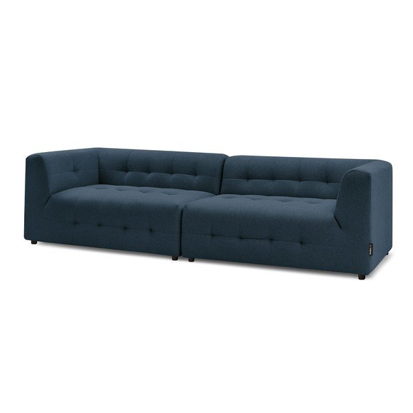 Tumesinine diivan 324 cm Kleber - Bobochic Paris-image-3