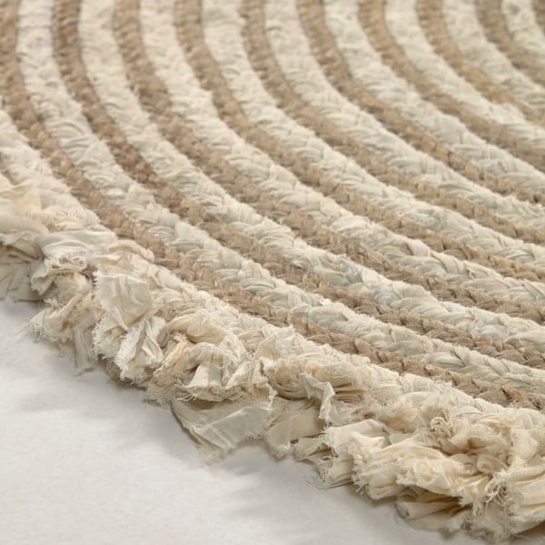 Looduslik džuutmatt , ø 120 cm Gisel - Kave Home-image-3