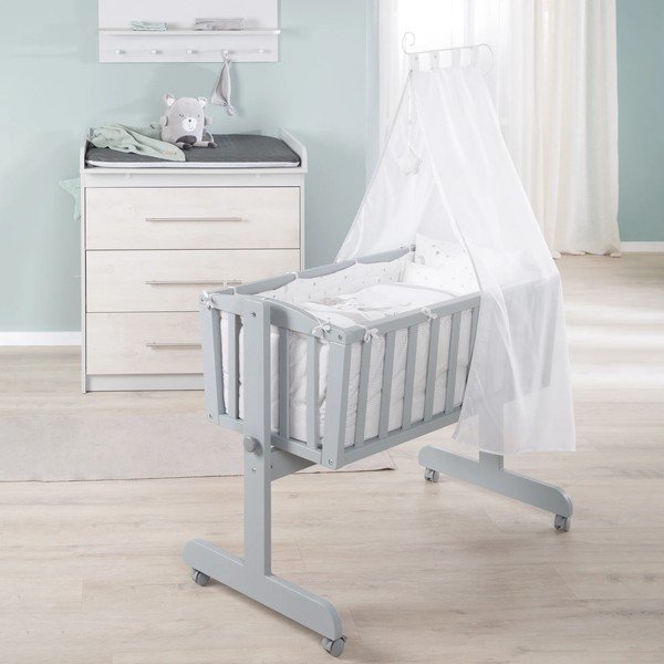 Hall ratastel häll koos varikatusega 40x90 cm Strenenzauber - Roba-image-1