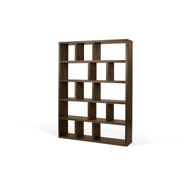 Raamaturiiul pähklipuidu dekooriga 150x198 cm Berlin - TemaHome-image-3