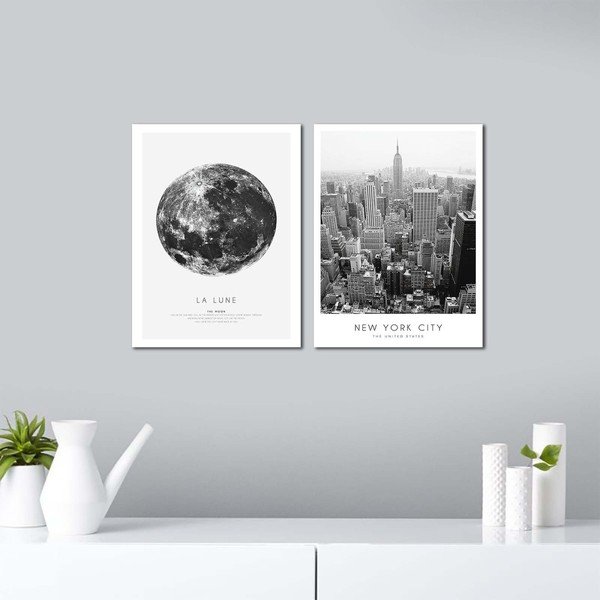 Plakatikomplekt 2 tk 30x40 cm New York City - Wallity-image-1
