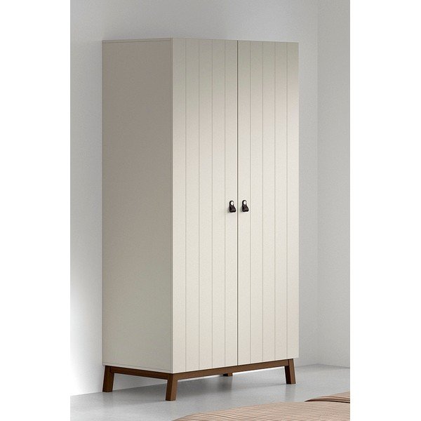 Beež laste riidekapp 99x196x58 cm Sezane - Vipack-image-1