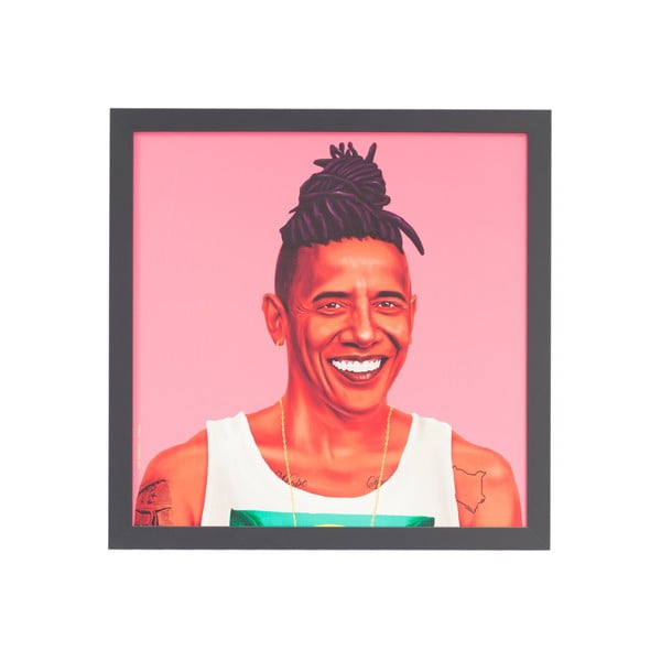 Obraz Fisura Barack Obama, 56 x 56 cm