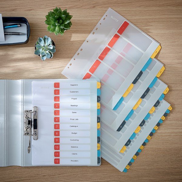 Numbriline indeks 12 sildiga , A4 Cosy - Leitz-image-3