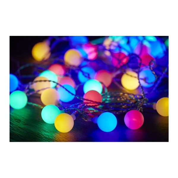 Partylights värviline valguskett , pikkus 7,35 m Berry - Star Trading