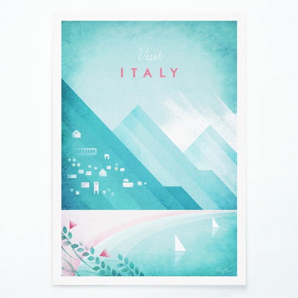 Plakat , 30 x 40 cm Italy - Travelposter