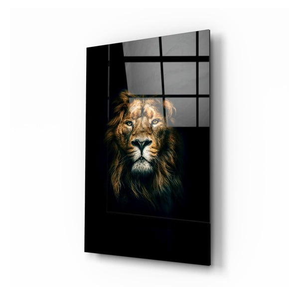 Klaasimaal, 70 x 110 cm Lion - Insigne