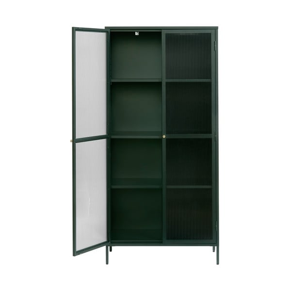 Tumeroheline metallist vitriinkapp 90x190 cm Bronco - Unique Furniture-image-2