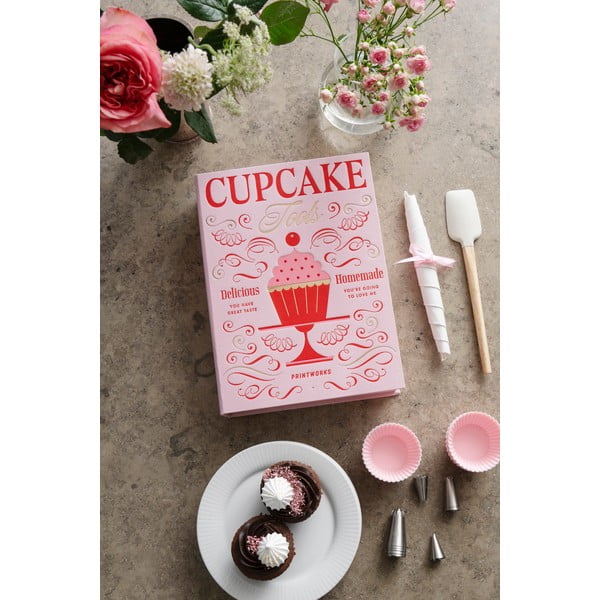 Kondiitritoodete kaunistamise komplekt, otsikute arv 10 tk The Essentials Cupcake Tools - Printworks-image-1
