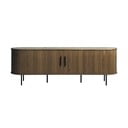 Pruun tammespoonist telerilaud 180x56x45 cm Nola - Unique Furniture