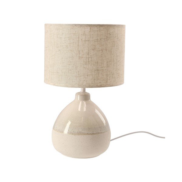 Beež lauavalgusti tekstiilist varjuga (kõrgus 41 cm) Ardo - Candellux Lighting
