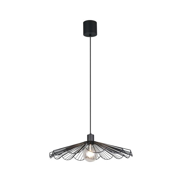 Must metallist ripplamp metallvarjuga, ø 50 cm Margarita - Reality