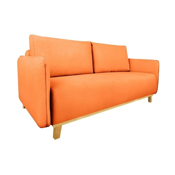 Oranžová dvojmístná pohovka Kooko Home Bebop-image-2