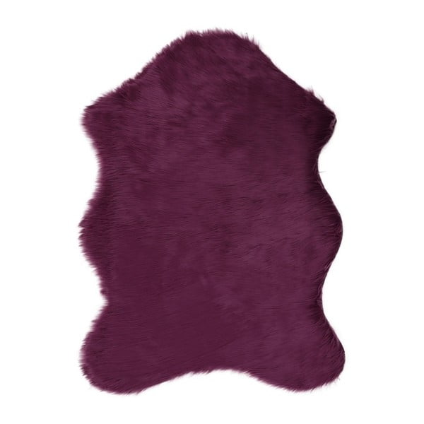 Fialový koberec z umělé kožešiny Pelus Purple, 150 x 200 cm