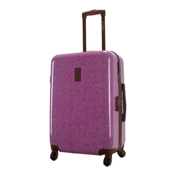 Růžový cestovní kufr LULU CASTAGNETTE Sky,  71 l