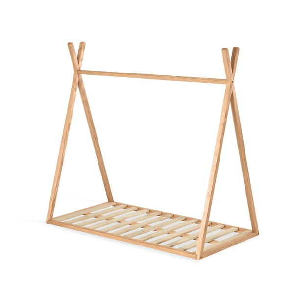 Pöögipuidust lastevoodi 70x140 cm Maralis Teepee - Kave Home-image-2